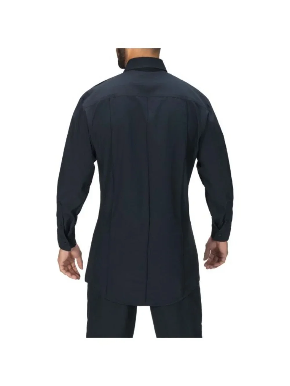 NWT Blauer FLEXRS LS Supershirt Mens 20.5/37 Dark Navy 8671 - Picture 4 of 10